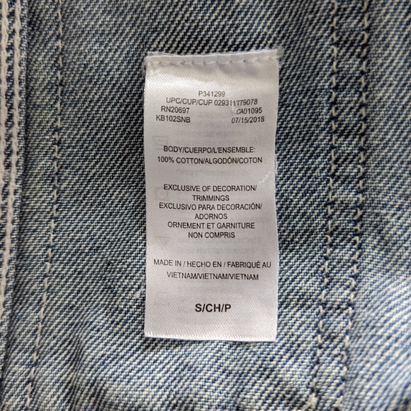 Dickies | Kids | Patched Denim Overalls - Picture 11 of 12